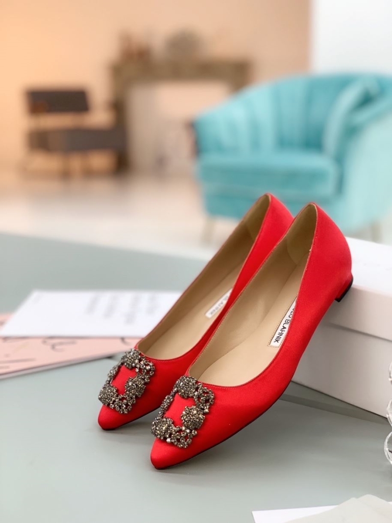 Manolo Blahnik flat shoes